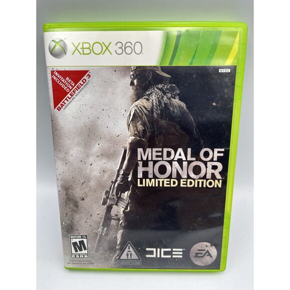 Medal of Honor -- Limited Edition (Xbox 360, 2010) Complete Tested Working - Picture 1 of 5